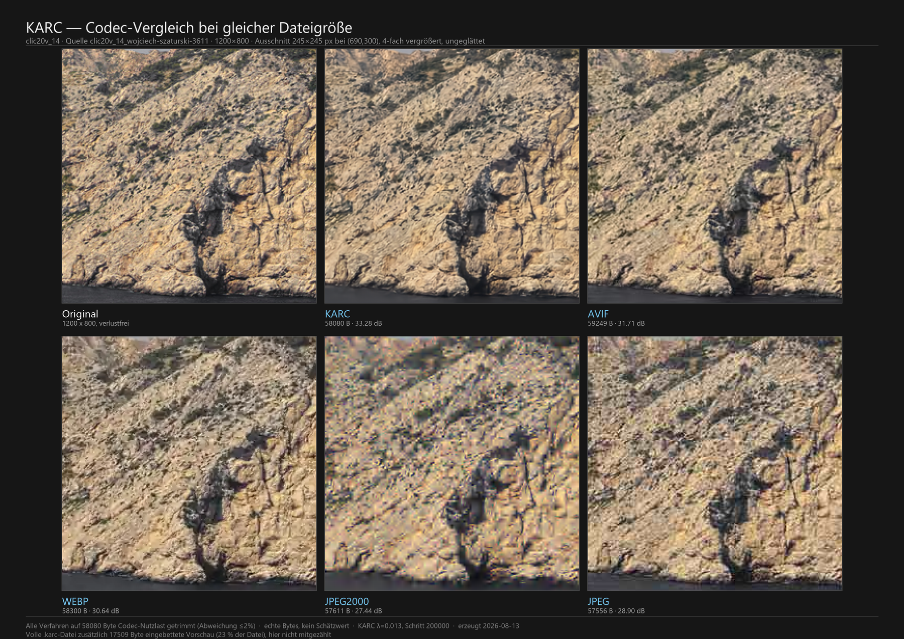 Foto 14 des Testsatzes clic20v — Ausschnitt 245×245 Bildpunkte an Position (0690, 0300)